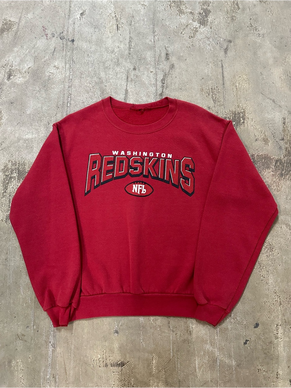 NFL Red Washington Redskins Graphic Crewneck Sweatshirt